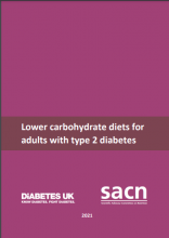 Lower carbohydrate diets for adults with type 2 diabetes
